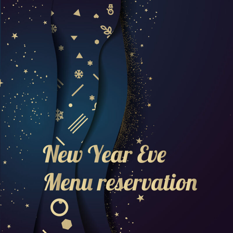 New Year Eve Menu reservation 2023